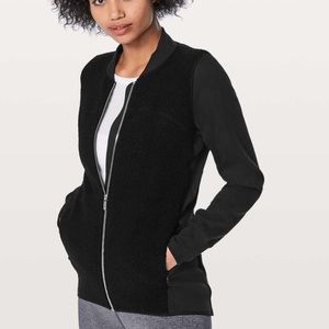 Lululemon Stand Out Sherpa Jacket Black